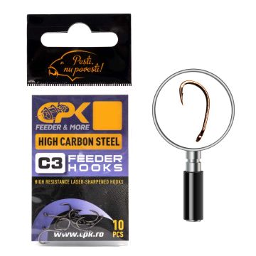 Carlige CPK C3 Feeder Hooks, 10buc/plic