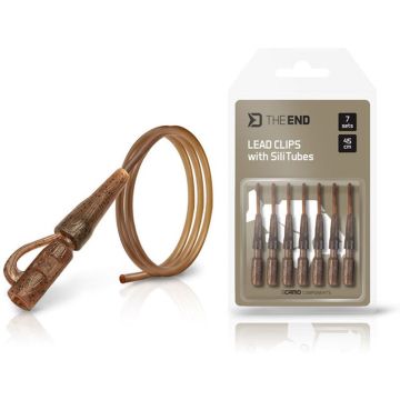Clips Delphin Plumb cu ShrinkTube The End, 7set/blister