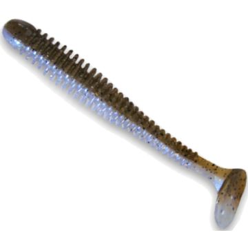 Shad Crazy Fish Vibro Worm, 3D szín, 8.5cm, 5 db/csomag