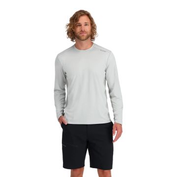 Simms SolarFlex® Crew pulóver, Sterling/Cinder színben