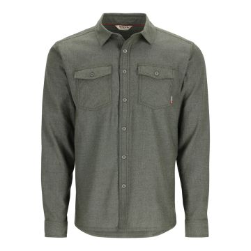 Camisa Simms Shoal Flannel Shirt, Riffle Green színben