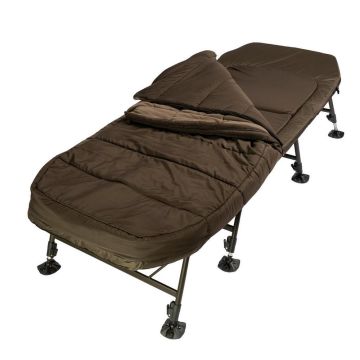 Pat JRC Cocoon II Flatbed Sleepsystem Wide, 8 Picioare, 220x100x40-55cm