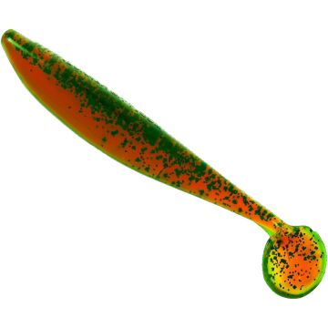 Shad Lunker City SwimFish 2.75", 214 Motor Oil Pepper, 7cm, 12db/bliszter