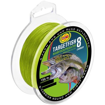 WFT TargetFish 8 fonott zsinór, fluo sárga, 150m