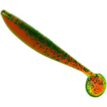 Shad Lunker City SwimFish 3.75", 214 Motor Oil Pepper, 9.5cm, 8db/bliszter