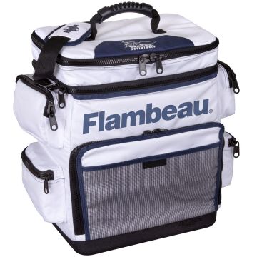 Geanta Spinning Flambeau Saltwater Tackle Station + 6 Cutii, 45x38x24cm