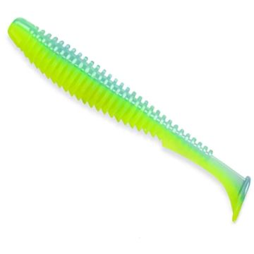 Shad FishUp U-Shad 3.5", Sky/Chartreuse #206, 9cm, 8buc/plic