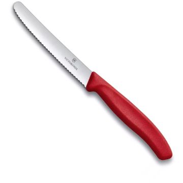 Cutit de Bucatarie Victorinox Swiss Classic Tomato and Table Knife, Rosu