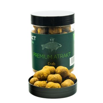 Boilies de Carlig Premium Atrakt Dumble, Solubile, 20mm, 160g