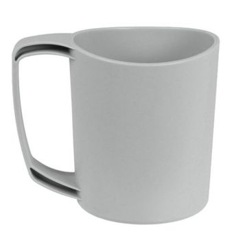 Cana din Plastic LifeVenture Ellipse Plastic Camping Mug, Grey, 300ml