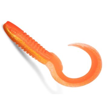 Delphin Twistax Eeltail UVS twister, Bloody Milion, 6cm, 5db/csomag