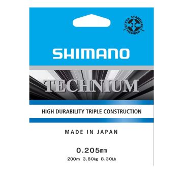 Monofil zsinór Shimano Technium A Mono, Gri, 200m