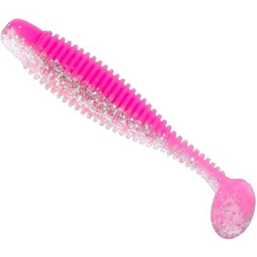 Grub Lunker City Grubster 2", 056 Bubblegum Ice, 5cm, 10buc/blister