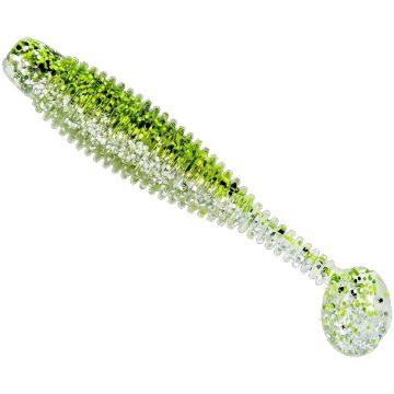 Grub Lunker City Grubster 2", 059 Chartreuse Ice, 5cm, 10buc/blister