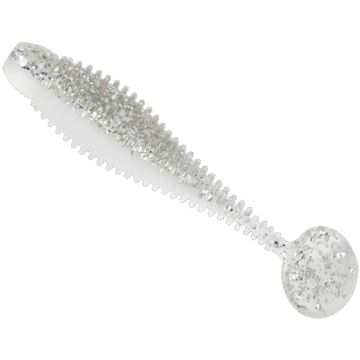 Grub Lunker City Grubster 2", 132 Ice Shad, 5cm, 10buc/blister