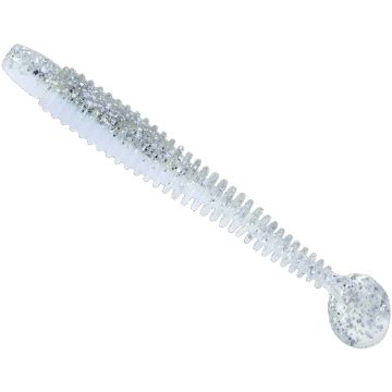 Shad Lunker City Swimmin' Ribster 4”, 132 Ice Shad, 10cm, 10db/bliszter