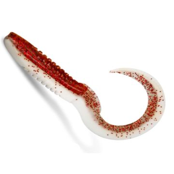 Delphin Twistax Eeltail UVS Twister, DeadSnow, 6cm, 5db/csomag