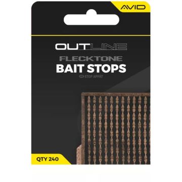 Stoper Avid Carp Outline Flecktone Extender Stops, 240buc/plic