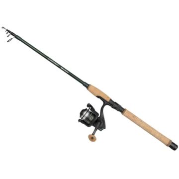 Combo Abu Garcia Diplomat Wilderness Survival, 2.13m, 2-10g, 6buc + Mulineta 2000 + Set Supravietuire
