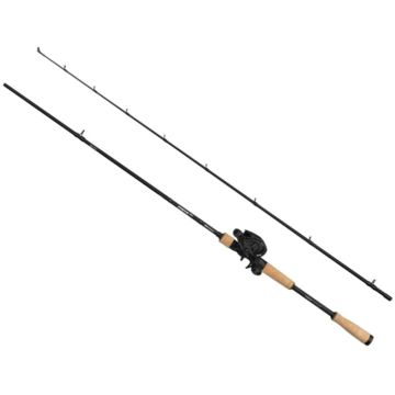 Combo Lanseta Abu Garcia Max Pike Casting 702H, 2.13m, 20-90g, 2buc + Mulineta Abu Garcia Max5 300