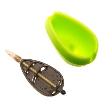 Set Method Feeder + öntőforma Jaxon Method Feeder, Méret E4, 1+1db/csomag