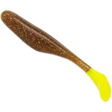 Shad Bass Assassin Walleye Assassin, 10W 40 Lime Tail, 10cm, 10db/csomag
