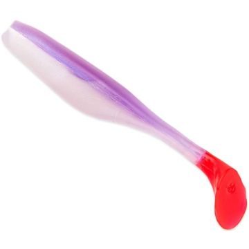 Shad Bass Assassin Turbo Shad, Albino Fire Tail, 10cm, 10db/tasak