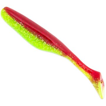 Shad Bass Assassin Turbo Shad Walleye, Chartreuse Woodpecker, 10cm, 10db/csomag