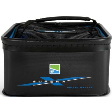 Bac de Nada Preston Supera X Pellet Wetter, 18x18x9cm