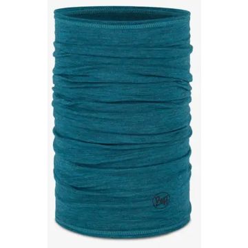 Bandana Buff Merino Lightweight nyakbavaló, egyszínű teal