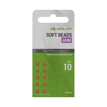 Bilute Antisoc Korum Smokescreen Soft Beads, 10buc/plic
