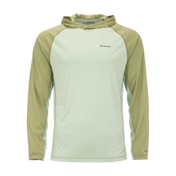 Bluza Simms Bugstopper SolarFlex Hoody, L Green/Sage Heather