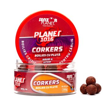 Boilies Critic Echilibrat Senzor Planet Corkers, 16-20mm, 150g