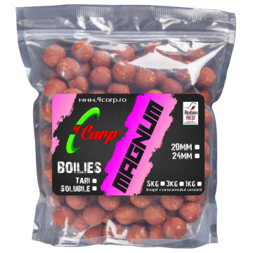 Boilies Fiert 4Carp Magnum, Squid&Capsuna, 1kg