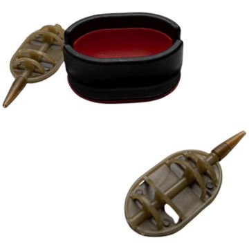 Set 2 in 1 Method Feeder + Matrita Bull Tackle In-Line Flat, Large