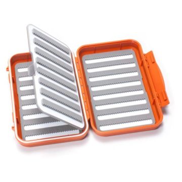 Cutie pentru Accesorii C&F Design Medium 16-Row WP 2-Sided Flip Page Case, Burnt Orange