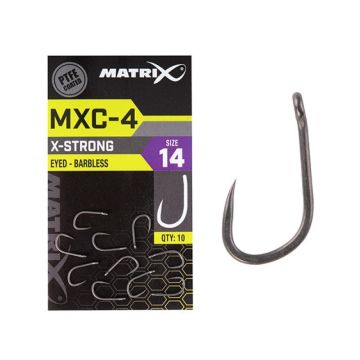 Carlige Matrix MXC-4 Barbless Eyed PTFE