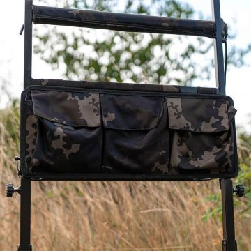 Geanta Carp Porter H Frame Multi Pocket, Dark Kamo, 21x52x4cm