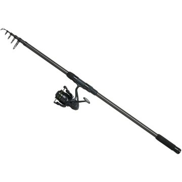 Combo DAM Charger TeleCarp, Lanseta 3.66m + Mulineta 5000 FS + Fir