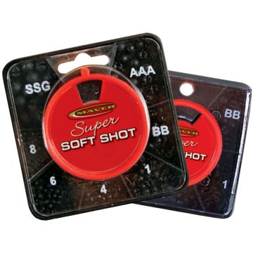 Alice Maver Super Soft Shot ólomdoboz, 7 rekeszes