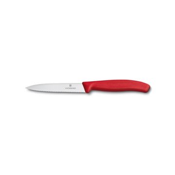Cutit de Curatat Victorinox Lama Zimtata 10cm
