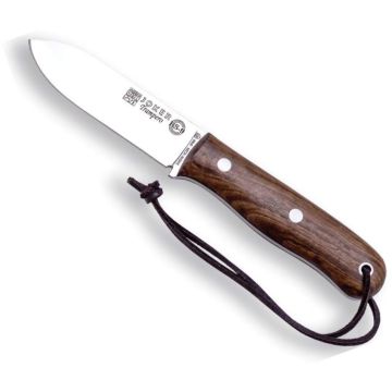 Cutit Joker Trampero CM113-P, Maner Lemn Nuc, Lama 10cm + Amnar