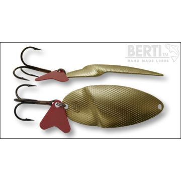 Bertilure Doli Nr. 2 rezgőkanál, négyzetes mintázat, szín Gold, 10 Grame