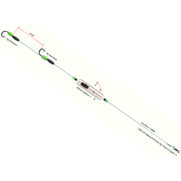 MadCat Adjusta P River Worm&Squid csukázó szerelék, 180cm