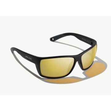 Ochelari Bajio Bales Beach Black Matte, Yellow Glass