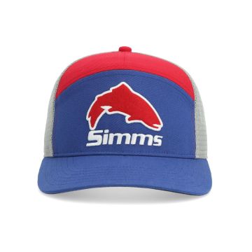 Sapka Simms Brown Trout 7-panel, szín: Navy