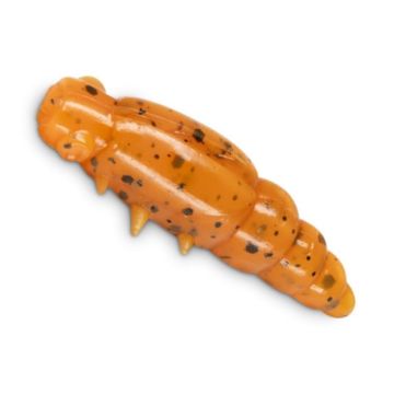 Delphin Bugo Cheese Larvák, Gepárd szín, 4cm, 15db/csomag