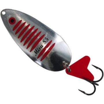 Misu S5 rezgő kanálvillantó, ezüst, 16g