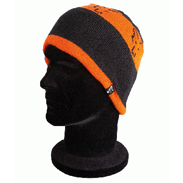 Fes Fox Black/Orange Beanie
