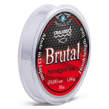 Monofil előkezsinór Cralusso Brutal, 50m